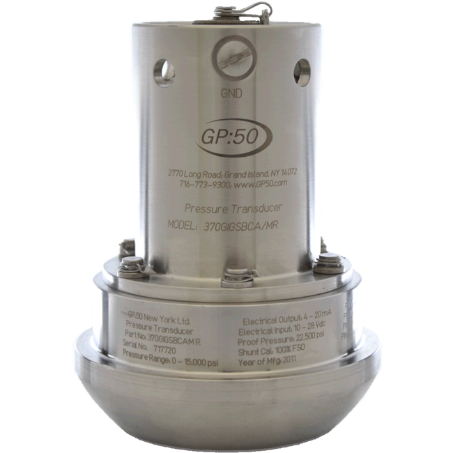 GP:50 WECO® "Hammer" Union Pressure Transmitter, Model 270